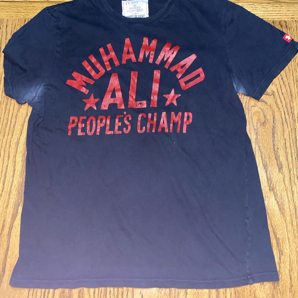 Roots of fight Muhammad Ali shirt large